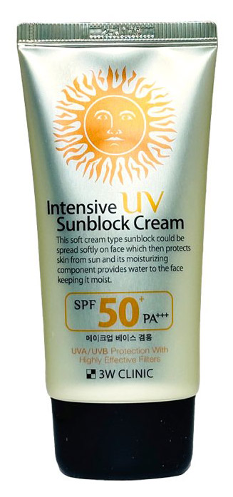 3w Clinic Intensive UV Sunblock Cream 70 ml by undefined