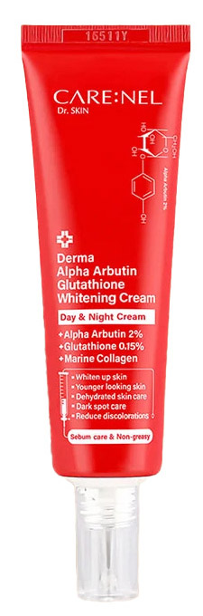 Care:nel Derma Alpha Arbutin Glutathione Whitening Cream 45 ml || Product Photo 1