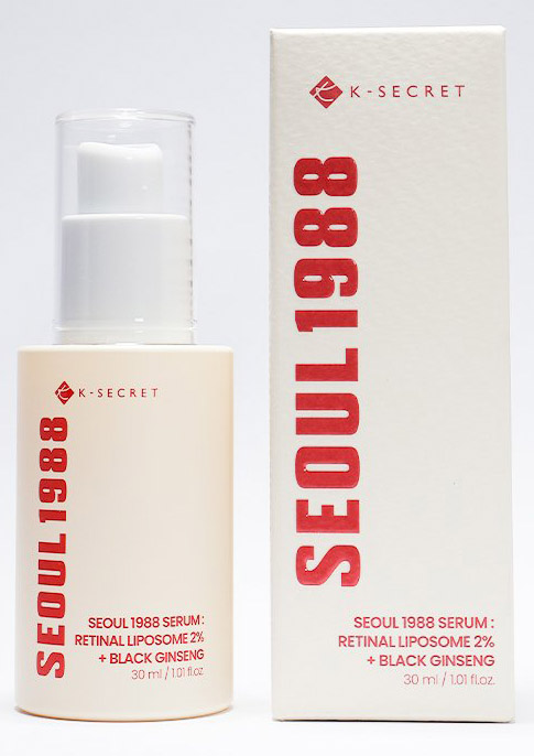 K-SECRET Seoul 1988 Serum : Retinal Liposome 2% + Black Ginseng 30 ml || Product Photo 3