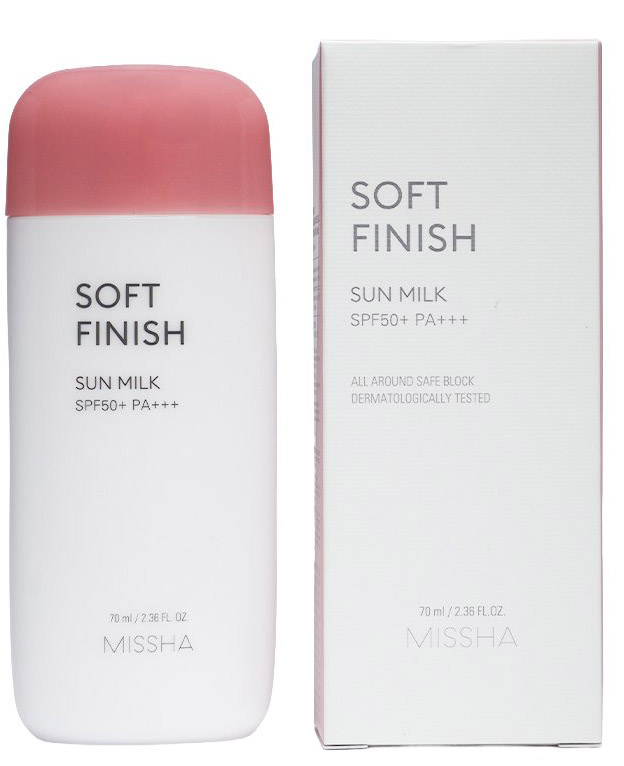 Missha Soft Finish Sun Milk SPF50+ Pa+++ 70 ml || Product Photo 3