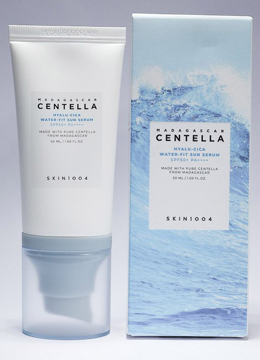 SKIN1004 Madagascar Centella Hyalu-Cica Water-Fit Sun Serum Spf 50+ PA++++ 50 ml || Product Photo 3